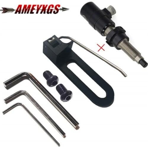 1Set Archery Magnetic Arrow Rest Cushion Plunger Set Right Left Hand Rests Tools For Recurve Bow Shooting Hunting Accessories