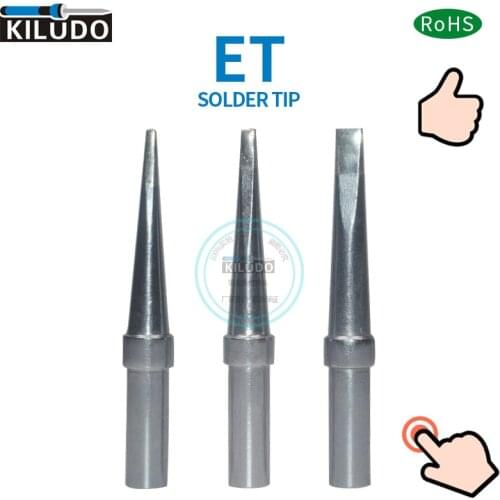 KILUDO 5 PCS Weller Iron Tip WES51 WESD51 PES51 soldering station for ETL ETK ETM