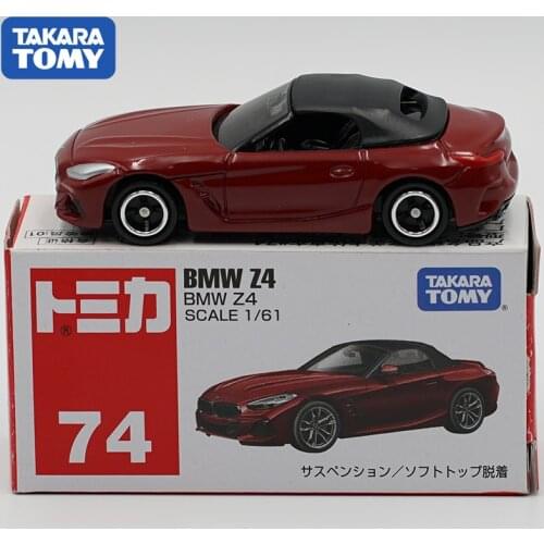 Takara Tomy Tomica 1:61 NEW BMW Z4 Supra Alloy Diorama Convertible Car Model Collection Miniature Carros NO74 Toys