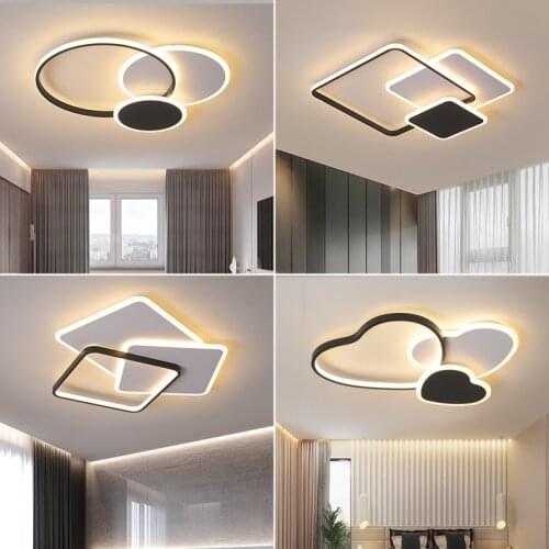 Creativity Modern Led Ceiling Lights For Living Room Bedroom Indoor Home Lighting Fixtures Decor Ceiling Lamp lampy sufitowe