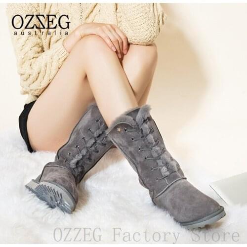 OZZEG Women's High Boots