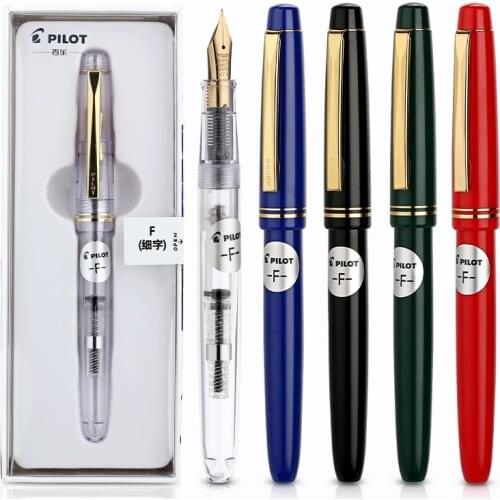 PILOT 78g 78g+ 22k golden Transparent color original Iridium fountain pen students practice calligraphy ef f m nib