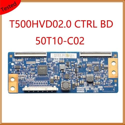 T500HVD02.0 CTRL BD 50T10-C02 T Con Board Display Equipment Teste De Placa TV Original Tcon Card Plate T-CON Board