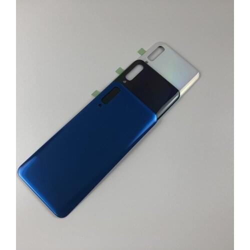10Pcs For Samsung Galaxy A50 2019 A505 A505F A505DS Housing Battery Back Cover Rear Cover with sticker+Logo