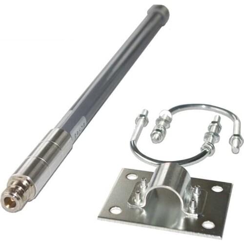 5.8g wifi antenna omni fiberglass antenna high gain 12dBi N female base station antennas roof monitor antenna