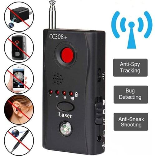 Wireless GPS Signal RF Tracker Anti-Spy Detector Camera GSM Audio Bug Finder Privacy Protect Home Security EU/US Plug