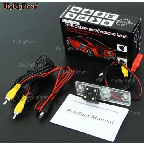 BigBigRoad Car Intelligent Dynamic Backup Track Rear View Camera For Toyota 4Runner LAND CRUISER PRADO 2010-2016 SW4 Fortuner