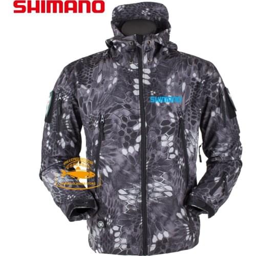 Men Military Tactical Fish Jacket Outdoor Windproof Fleece Thermal Sport Waterproof Hunting Clothes Hooded Army Camo Outerwear