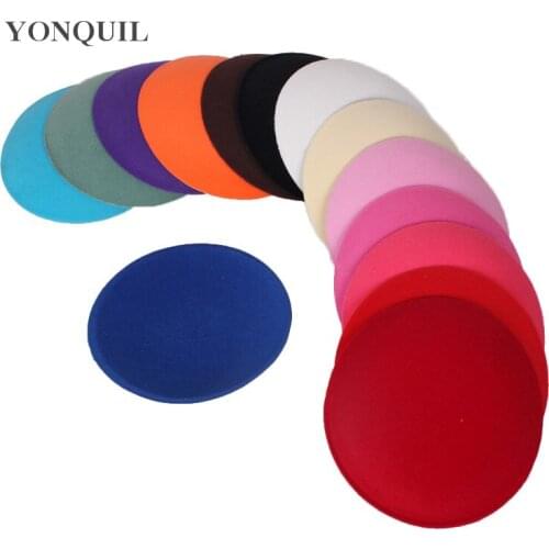 6.3"(17 CM) Lady Wedding Fascinator Bases For Women Dinner Party Hats Fascinator DIY Hair Accessories 12Pieces/Lot MH021
