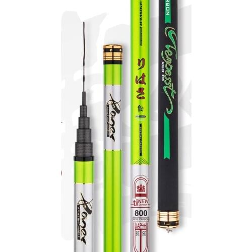 Power Hand Pole Vara De Pesca Telescopic Angeln Sticks Carbon Fiber Super Hard Ultra Light Carp Fishing Pole Taiwan Fishing Rod