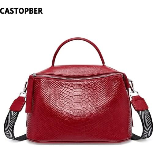 Desinger Top Handle Handbags For Women Alligator Lady Boston Bags Cow Genuine Leather Shoulder Bag Large Capacity Famous Brand