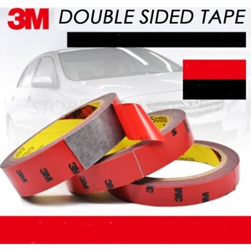 3Meters Double Sided Tape Adhesive 3M VHB Car Wiper Strong Thickening Waterproof Shock-Absorption Fixed Foam Non-Marking Home