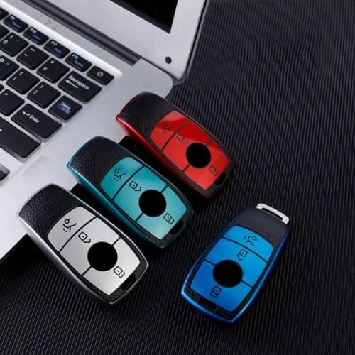 TPU Car Remote Key Cover Case Shell For Mercedes FOR benz A C E S G GLS CLA Class W213 W177 W205 W222 X167 W177 AMG Accessories