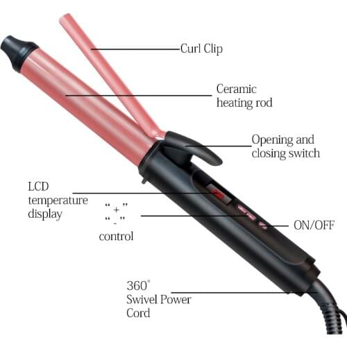Hair Straightener Curler Straight Roll Dual-purpose Curling Constant Temperature Electric Splint Perm Splint Straightening Comb