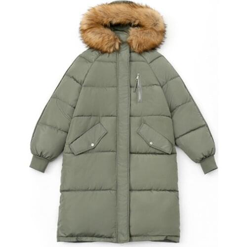 ZG1652 2021 new women autumn winter loose cotton jacket hot style thick cotton-padded jacket coat cheap wholesale