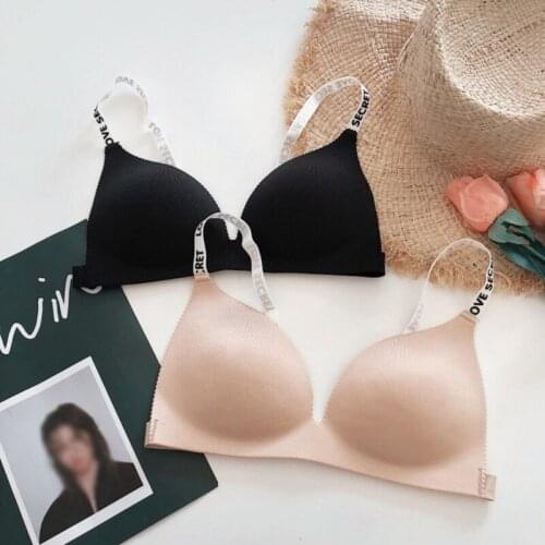 Women Push Up Lingerie Seamless One-Piece Bra Bralette Wire Free Brassiere Female Underwear