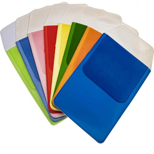 1pc PVC Clothes Pocket Pens Bag Pencil Case Medical Workers White Overall Pocket Protector Office Hospital Doctor Nurse Supplies