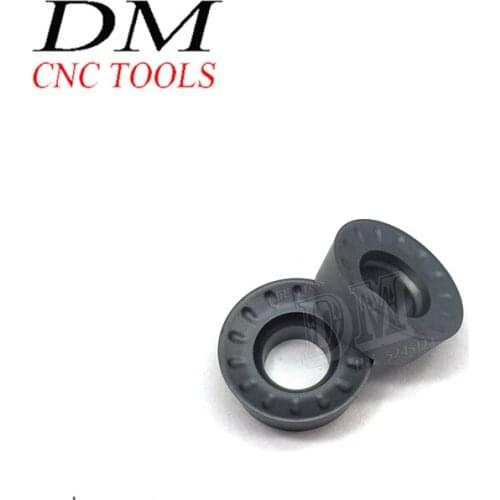 10pcs RPMT08T2MO-PM/RPMT10T3MO-PM/RPMT1204MO-PM milling insert R4 R5 R6 round insert carbide insert CNC milling machine tool