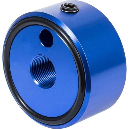 7219 Oil Pressure Gauge Adapter for Generation 4 & 5 V8 Engines Blue