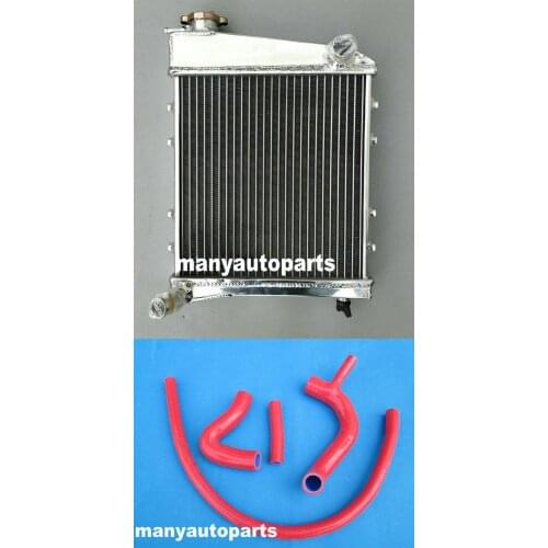 ALUMINUM RADIATOR AND SILICONE HOSE AUSTIN/ROVER MINI COOPER S 1275 GT 59-1989