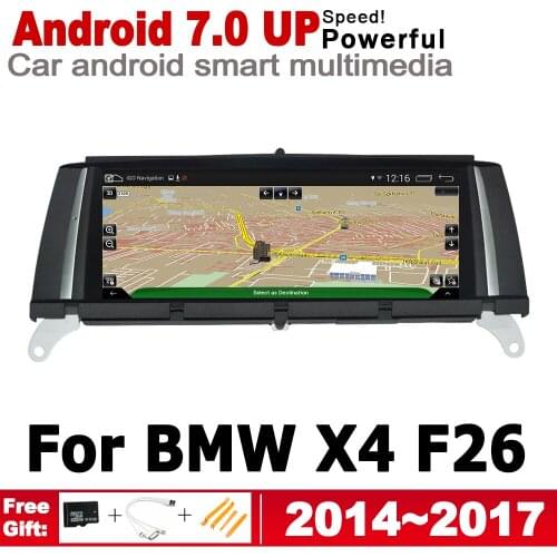 8.8" HD Screen Stereo up Car GPS Navi Map For BMW X4 F26 2014 2015 2016 2017 NBT Original Style Multimedia Player Auto Radio