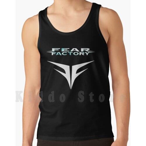 Best Seller Logo-Fear Play tank tops vest 100% Cotton Band Heavy Metal Tool Anthrax Deftones System Of A Down
