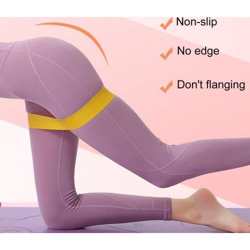 5Pcs Elastic Resistance Loop Bands Exercise Workout Fitness Yoga Band Training Belt Home Gym Exercise Training Workout Equipment