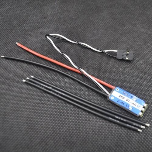 JMT Mini 20A ESC BLHeli_S OPTO 2-4S Lipo BLHeli-S ESC Support Oneshot125 Mode For FPV Race QAV-R 180mm Quadcopter