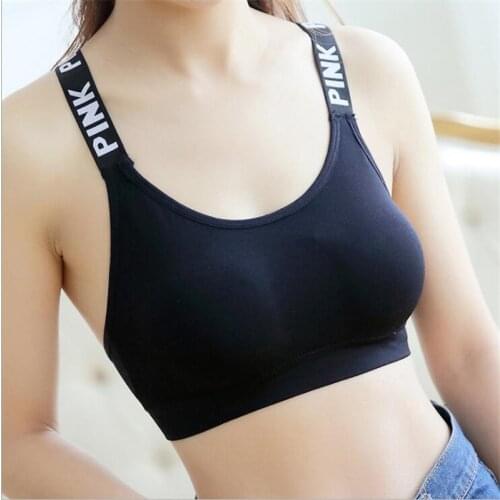 Fashion Sexy Women Crop Top Cropped Padded Bra Tank Tops Vest Fitness Stretch Womens Tanks Cross Back Bras