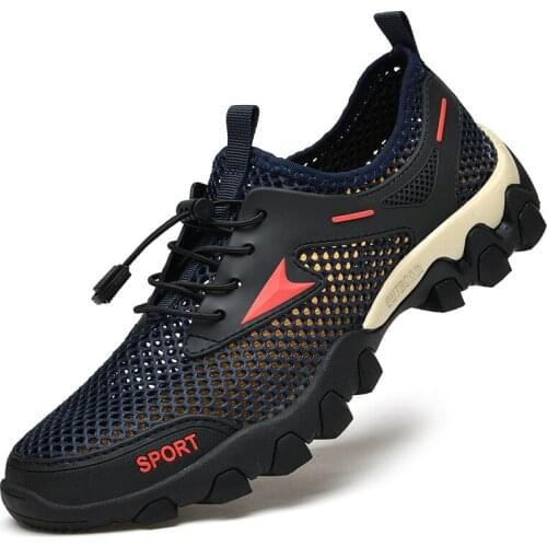 Breathable Water Shoes For Men Climbing Hiking Upstream Shoes Men Outdoor Beach Swimming Shoes Barefoot Sneakers