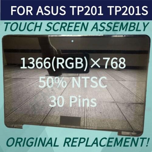 ORIGINAL REPLACEMEN For ASUS Transformer Flip Book TP201 TP201S TP201SA LCD touch screen with frame M116NWR4