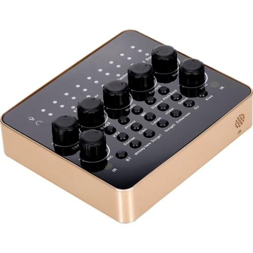 Sound Card 12 Sound Effects/5 Sound Modes/Noise Reduction/Support BT Connection/Remote Control/Variuos Ports/Multiple Uses