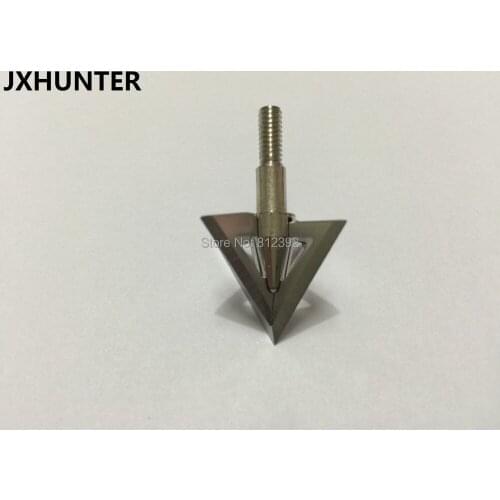 12PK high quality 100 grain 4 blades sanford arrow heads arrow points for crossbow hunting