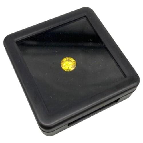 200pcs Empty Jewelry box Gem stone packing case plastic display holder 5.5x5.5cm