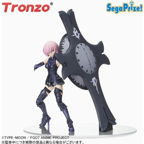 Tronzo Original SEGA Fate FGO Mash Kyrielight Anime PVC Action Figure Toys For Children Gifts
