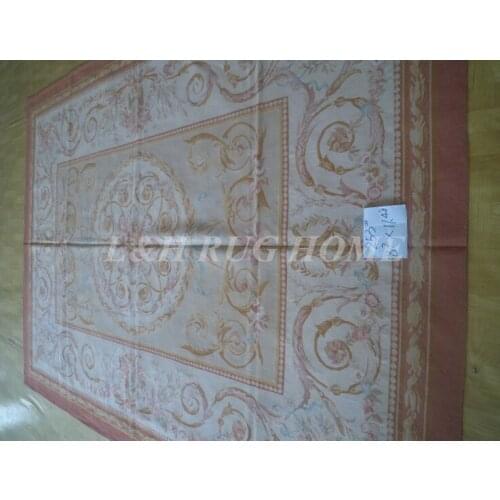 Free shipping 8.2'X1.48' (250x350cm) French Aubusson rug/carpet hand woven handmade rugs for home decoration