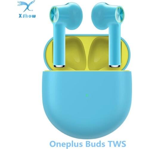 OnePlus Buds TWS Wireless Earphones Bluetooth 5.0 3Mic Environmental Noise Cancellation For Oneplus 7 7Pro 7t 8 8Pro Nord