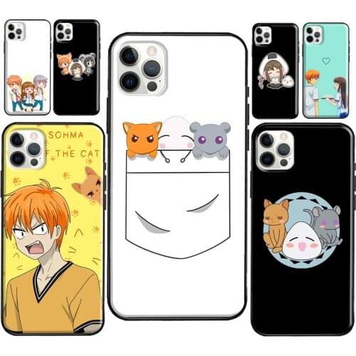Anime Fruits Basket Case For iPhone 11 Pro Max 12 Pro Max XS XR X 12 Mini SE 2020 7 8 Plus Phone Back Cover