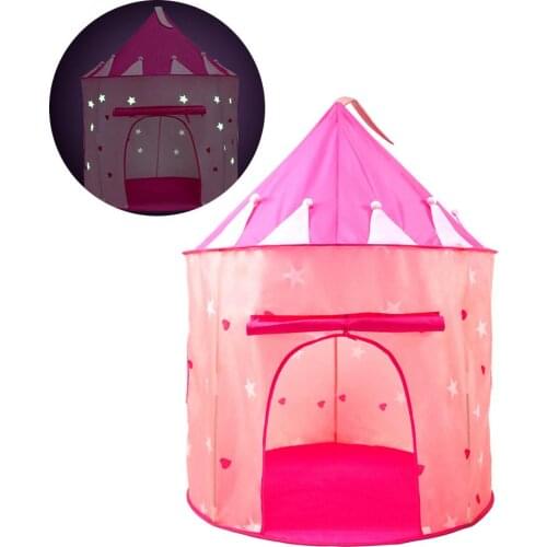 Childrens Tent Play House Stars Luminous Yurt Princess Castle Childrens Room Decoration Luminous Tent