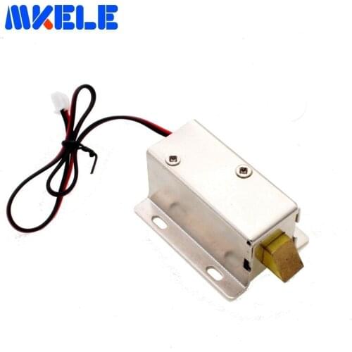 Electronic Lock Catch Door Gate Release Assembly Solenoid Access Control Security Door Locks Mkelock001 DC12V 24V