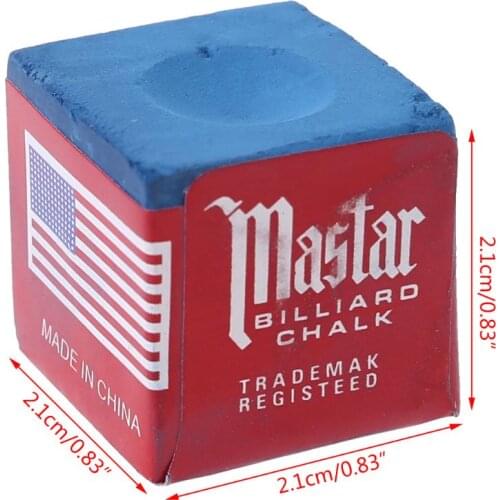 MagiDeal 12 Pieces Billiard Chalk Snooker Pool Cue Tip Billiards Accessories X3UA