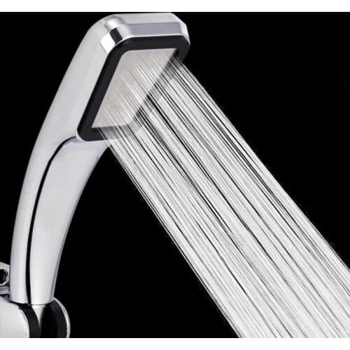 2021 The new 300-hole pressurized shower head, square handheld shower head, water-saving shower head, bathroom accessories