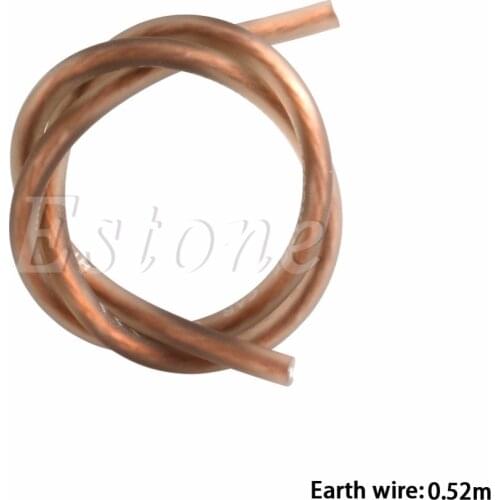 New 1500w Car Audio Subwoofer Sub Amplifier AMP RCA Wiring Kit Cable FUSE #L060# new hot