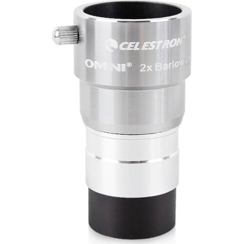 Celestron omni 2x barlow eyepiece High-definition lens astronomical telescope magnification professional accessories