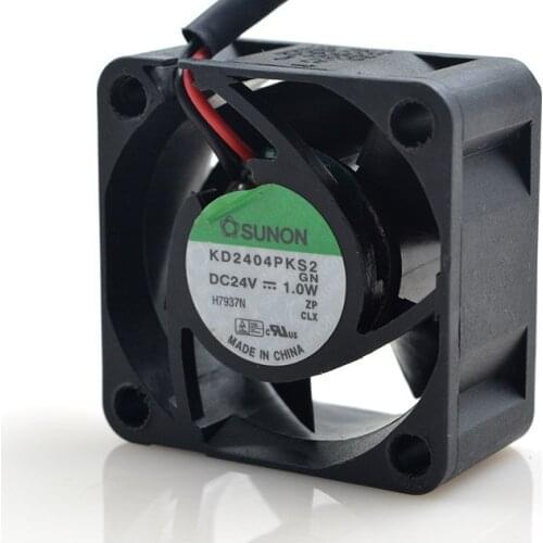 Wholesale: FOR SUNON 40 * 40 * 20 KD2404PKS2 DC 24V 1.2W ModelTM Speed Control Line 2-Wire Fan