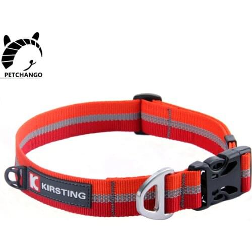 Dog Collar 3M Reflective Collars for Dogs Cats Nylon Basic Dog Collars for Small Medium Large Dogs Pet Supplies Dog Accessories