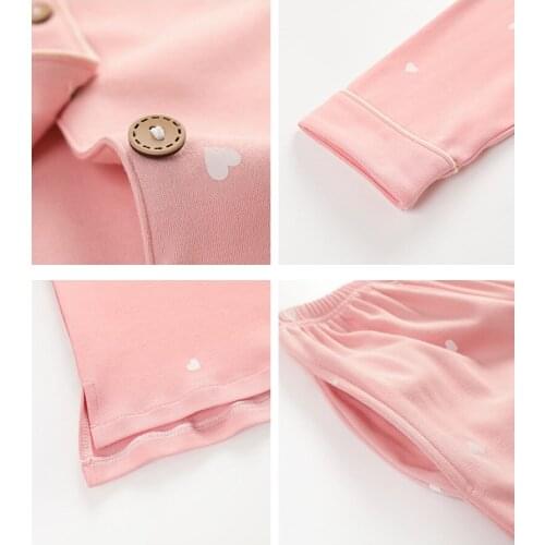 3xl Plus Size Womens Home Clothes Spring Korean Cotton Pajamas Female Sleepwear Cardigan Two Piece Set Long Sleeve Homewear