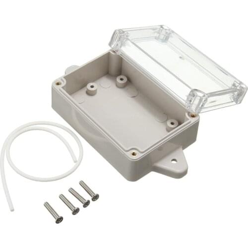 85x58x33mm Plastic Waterproof Clear Cover Project Electronic Box Enclosure Cases 3.35"2.28"x1.30"