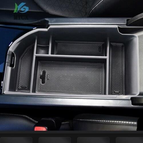 For Toyota Camry XV70 2018 Car Armrest Box Central Secondary Storage Tray Holder Container Organizer Stowing tidying