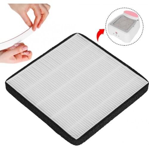 Professional Nail Suction Collector Filter Manicure Dust Collector Cleaner for Drill Manicure Machine Vacuum Cleaner Accessory